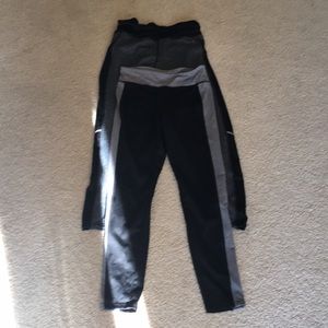 Two great shape workout pants size medium